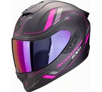 Scorpion Exo-1400 Evo Ii Carbono Air Mirage - Talla XS BLACK MATT/PINK