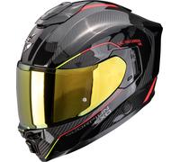 Scorpion EXO-1500 Carbon Air Mundi, casco integral XL female Negro/Rojo/Amarillo