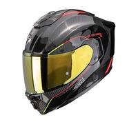 SCORPION Cascos Exo-1500 Carbon Air Mundi Black / Red / Yellow XS