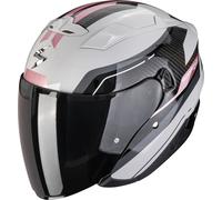 Scorpion EXO-230 Hipe Casco Abierto, gris/rosa, Talla M (57/58)