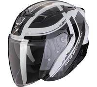 Scorpion Exo-230 Pul Casco Jet, negro-gris, tamaño 2XL para Hombres