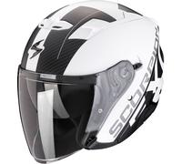 Scorpion EXO-230 QR, casco jet M male Mate Blanco/Negro