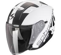 Scorpion EXO-230 QR, casco jet S male Mate Blanco/Negro