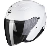 Scorpion EXO-230 Solid Casco Jet, blanco, tamaño S para Hombres