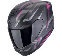 Scorpion EXO-391 Aaxo Casco, negro-rosa, tamaño L para Hombres