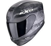 Scorpion EXO-391 AVA Negro Mate-Plata XS