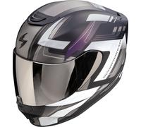Scorpion EXO-391 Captor, casco integral M male Mate Negro/Lila/Verde