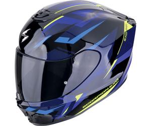 Scorpion EXO-391 Captor, casco integral M male Negro/Azul/Amarillo Neón