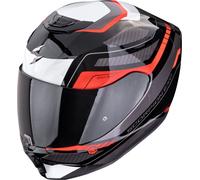 Scorpion EXO-391 Leo, casco integral M female Negro/Rojo/Gris