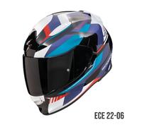 SCORPION EXO-491 ABILIS negro-azul-rojo 22.06 - Color: AZUL, Talla: Talla L