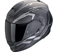 Scorpion EXO-491 Kripta, casco integral M male Mate Negro/Plata