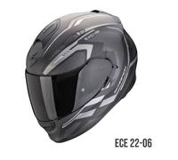 SCORPION EXO-491 KRIPTA negro mate-plata - Color: NEGRO, Talla: Talla XS