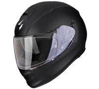Scorpion Exo 491 Negro Mate | Casco de Moto Integral con Visor Solar | Unisex Hombre y Mujer Homologado ECE 22.06 (L)