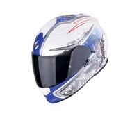 SCORPION EXO-491 RUN blanco-azul - Color: BLANCO, Talla: Talla L