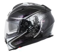 Scorpion EXO-491 Run, casco integral XL male Negro/Blanco/Lila/Verde
