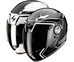 Scorpion Exo 500 Air West Helmet, negro-blanco, tamaño S