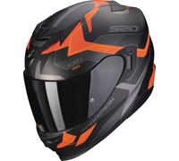 Scorpion EXO-520 Evo Air Elan Casco, negro-naranja, tamaño XL para Hombres
