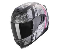 Scorpion Exo-520 Evo Air Fasta Integral ( Negro Mate / Plata/Rosa ) Talla:XS (53