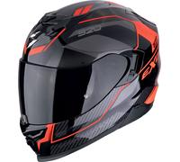 Scorpion EXO-520 Evo Air Lena, casco integral S male Negro/Rojo/Gris