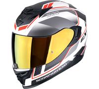 Scorpion EXO-520 Evo Air Lena, casco integral XS male Mate Blanco/Gris/Rojo/Negro