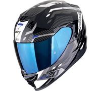 Scorpion EXO-520 Evo Air Ranka Casco, negro/azul/blanco, Talla XL (61/62)