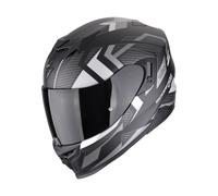 Scorpion EXO-520 EVO Air Sensus Casco De Moto (Negro Mate/Plata) Talla: L (59)