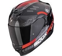 Scorpion Exo-520 Evo Air Titan - Talla M BLACK METAL/RED