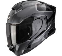 Scorpion Exo-530 Air Clip Casco integral, negro/gris, Talla XXL (63/64)