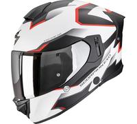 SCORPION EXO-530 AIR CLIP Matt White-Black-Red