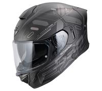 Scorpion EXO-530 Air Fond Casco Integral Mate/Negro/Plata S unisex