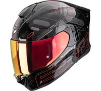 Scorpion Exo-530 Air Fond Casco integral, negro/rojo, Talla M (57/58)