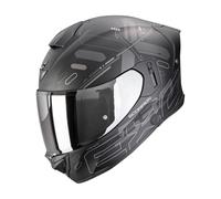 Scorpion EXO-530 Air Fond Negro Mate-Plata M