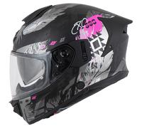 Scorpion EXO-530 Air Hadji Casco Integral Mate/Negro/Rosa S unisex
