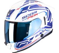 Scorpion EXO-530 Air Slope, casco integral L female Blanco/Azul/Rojo