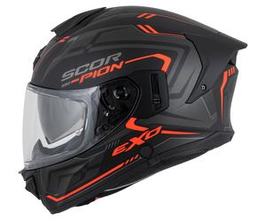 Scorpion EXO-530 Air Slope Casco Integral Mate/Negro/Rojo 2XL unisex