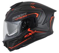 Scorpion EXO-530 Air Slope Casco Integral Mate/Negro/Rojo XS unisex