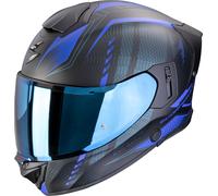 Scorpion EXO-530 Air Theras, casco integral XS female Mate Negro/Azul Oscuro