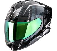Scorpion EXO-530 Air Theras, casco integral XS female Negro/Verde Oscuro/Lila/Blanco