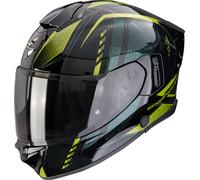 Scorpion EXO-530 Air Theras, casco integral XXL female Negro/Verde