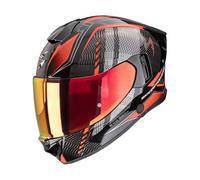 Scorpion EXO-530 Air THERAS Metalizado Negro-Rojo S