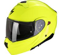 Scorpion EXO-930 EVO Solid, casco abatible S male Amarillo Neón