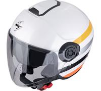 Scorpion EXO-City II Bee, casco abierto XXS male Blanco/Amarillo/Naranja/Negro