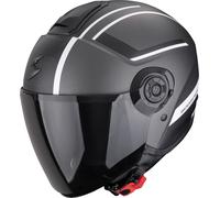 Scorpion Exo-City II Cosmos Casco Abierto, Negro/Blanco, Talla S (55/56)