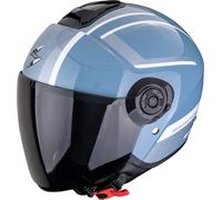 Scorpion EXO-City II Cosmos, casco abierto XS female Azul/Plata