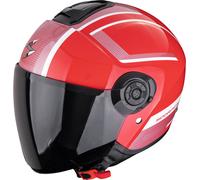 Scorpion EXO-City II Cosmos, casco abierto XS female Rojo/Plata