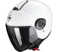 Casco de motocicleta SCORPION JET EXO-CITY II SOLID Blanco brillante