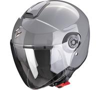 Scorpion Exo-City II Solid Casco Jet, gris, tamaño L para Hombres