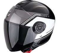 Scorpion EXO-City II Vita, casco abierto XXL female Negro/Blanco/Gris