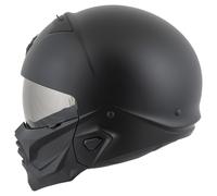 Scorpion Casco modular Exo-Combat II Solid desmontable Negro mate talla M