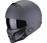 SCORPION EXO-COMBAT 2 GRIS DARK MATE EVO DESMONTABLE HOMOLOGACIO 06 - Color: GRIS, Talla: Talla XS
